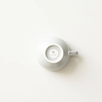 Taza de porcelana Origami 6oz / Gris