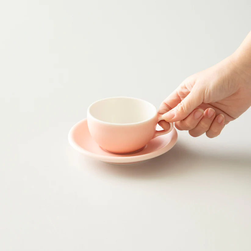 Taza de porcelana Origami 6oz / Rosa