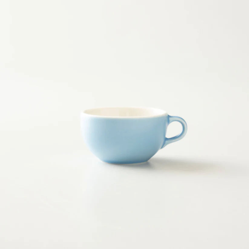 Taza de porcelana Origami 6oz / Celeste