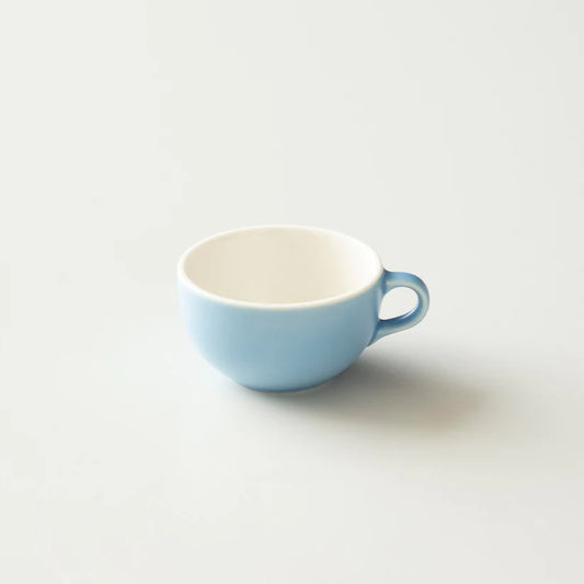 Taza de porcelana Origami 6oz / Celeste