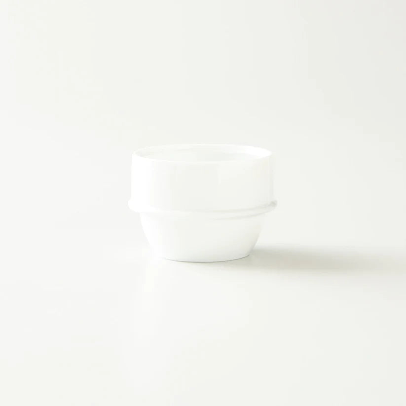 Set de 6 bowls para cupping Origami / Blanco