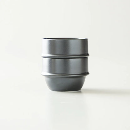 Set de 6 bowls para cupping Origami / Negro