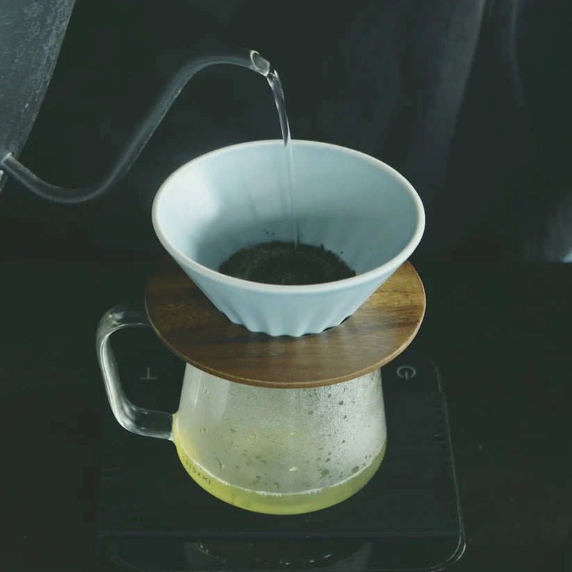 Dripper de té Origami / Blanco